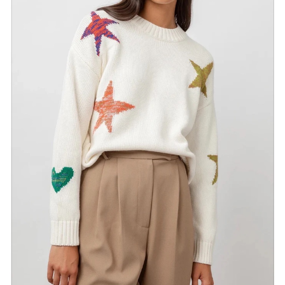 Rails Zoey Star and Heart Sweater